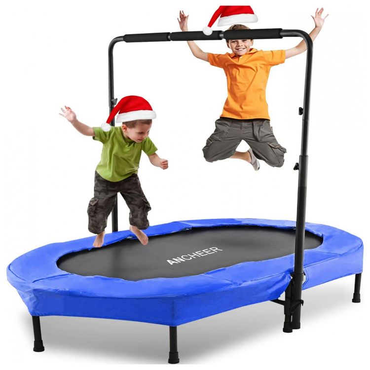 ANCHEER-Cama-Elastica-Infantil-com-Diametro-e-Corrimao-foto-0