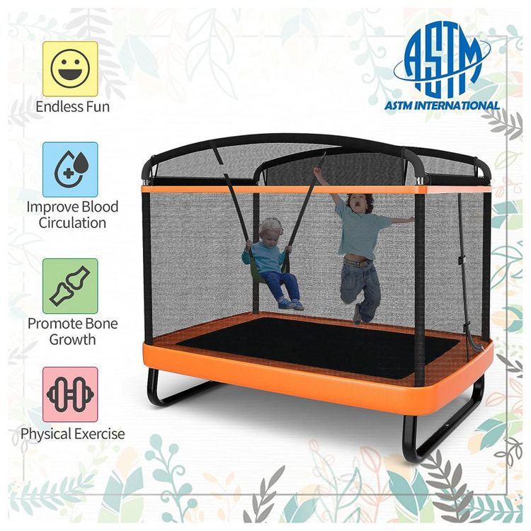 Giantex-GT10004BL-TW-Cama-Elastica-Infantil-com-Diametro--foto-4