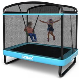 GYMAX-Cama-Elastica-Infantil-com-Diametro--Rede-de-Protecao-foto-0