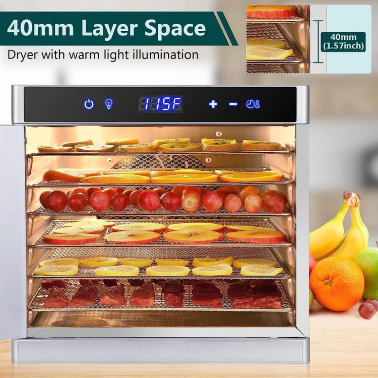 COMKERI-Maquina-Desidratadora-de-Alimentos-com-8-Bandejas-foto-1