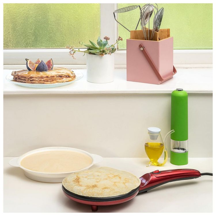 Maquina-de-Crepe-Eletrica-antiaderente-de-Aco-inoxidavel-foto-4