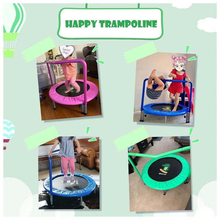 BCAN-Cama-Elastica-Infantil-para-ate-100-kg-Verde-foto-1