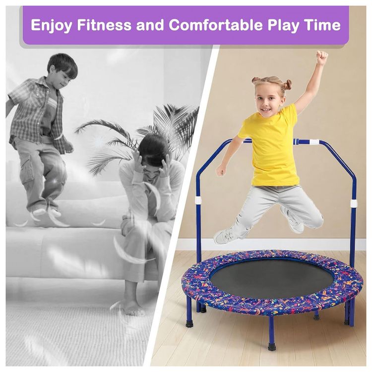 Cama-Elastica-Infantil-com-Diametro-e-Corrimao-Ajustavel-foto-5
