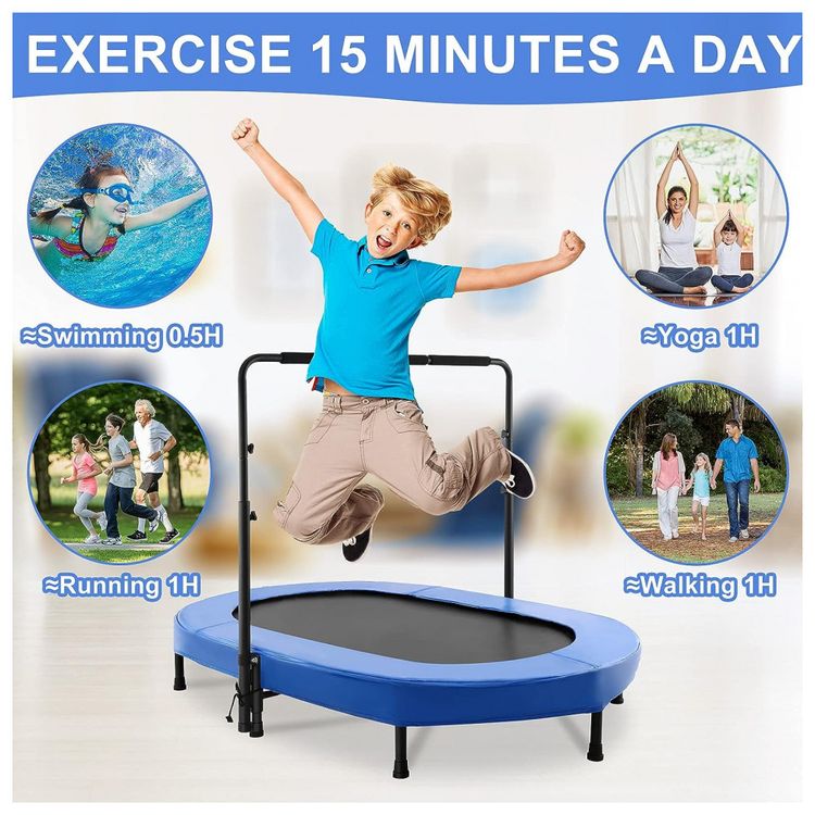 Cama-Elastica-Infantil-com-Diametro-e-Corrimao-Ajustavel-foto-1