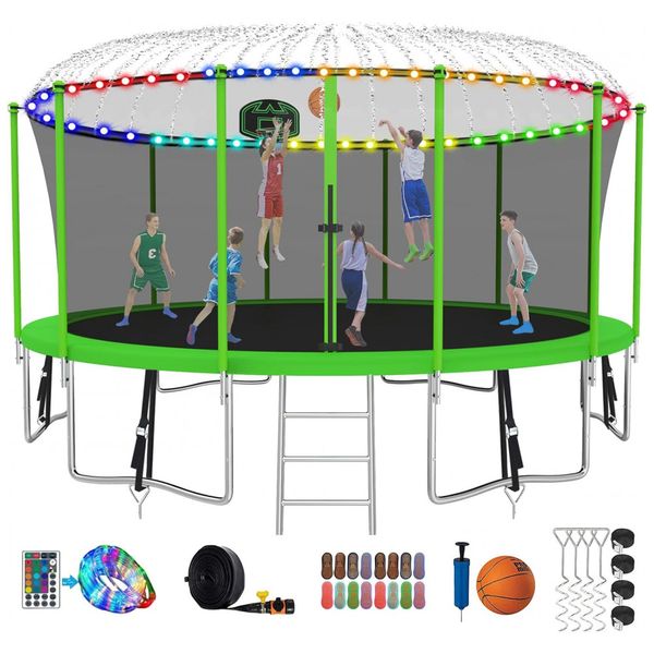 SKYUP-Tranpoline-1500LBS-16-15-14-12-FT-Tranpoline-para-7-10-foto-0