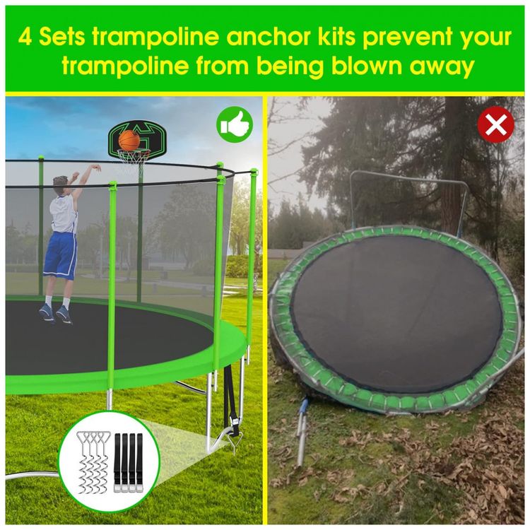 SKYUP-Tranpoline-1500LBS-16-15-14-12-FT-Tranpoline-para-7-10-foto-5