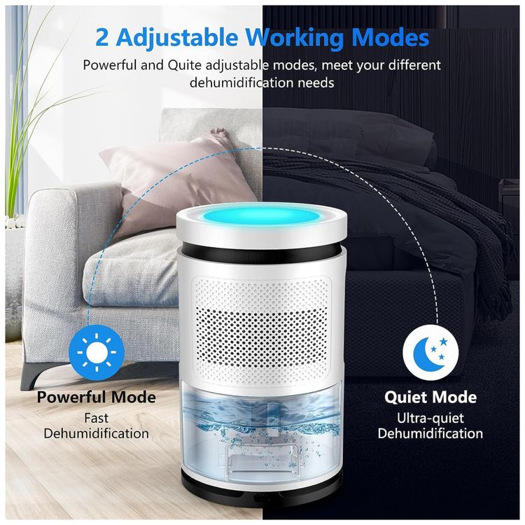 Desumidificador-para-Casa-25L-com-2-modos-Silencioso-foto-2