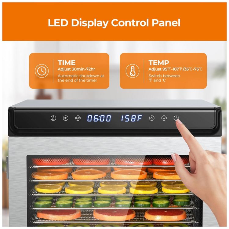 Desidratador-de-Alimentos-com-10-Bandejas-Controle-de-foto-1