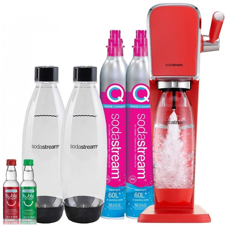 Maquina-Para-Gaseificar-Agua-com-CO2-Garrafas-DWS-e-Sabores-foto-0