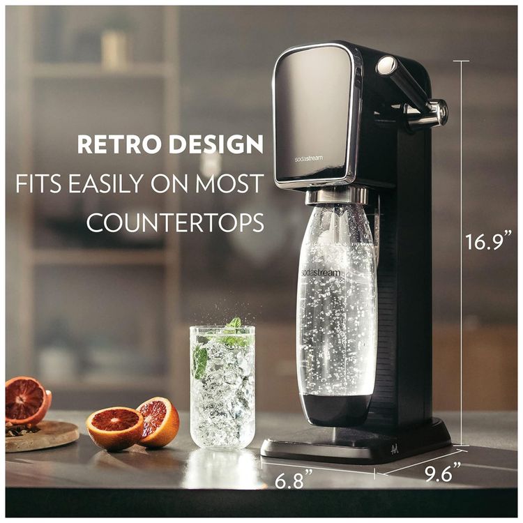 Maquina-Para-Gaseificar-Agua-com-CO2-Garrafas-DWS-e-Sabores-foto-3