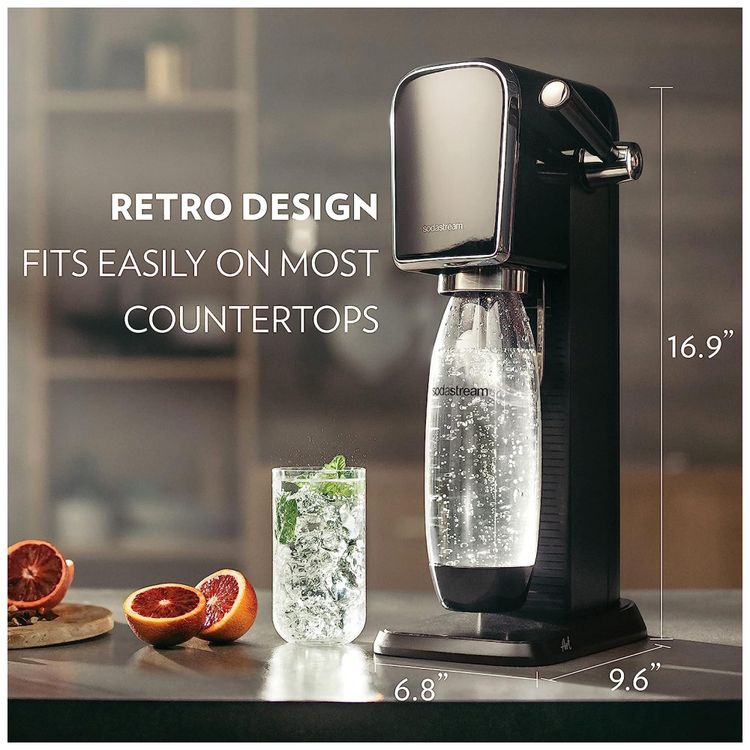 Maquina-Para-Gaseificar-Agua-com-CO2-Garrafas-DWS-e-Sabores-foto-3