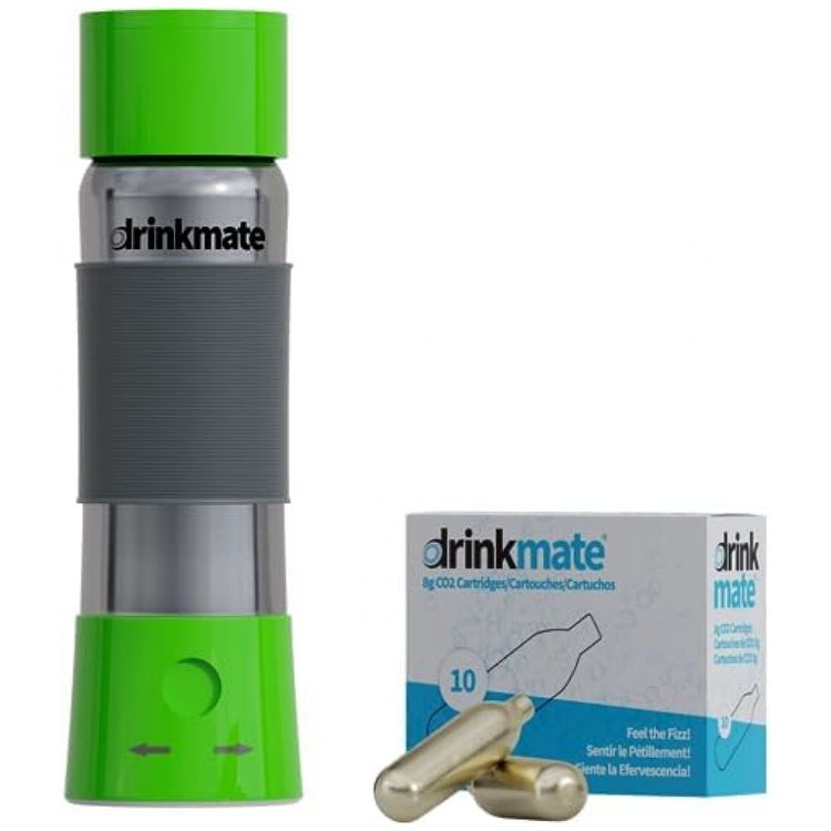 Garrafa-de-Agua-Carbonatada-com-10-Carregadores-de-CO2-de-foto-0