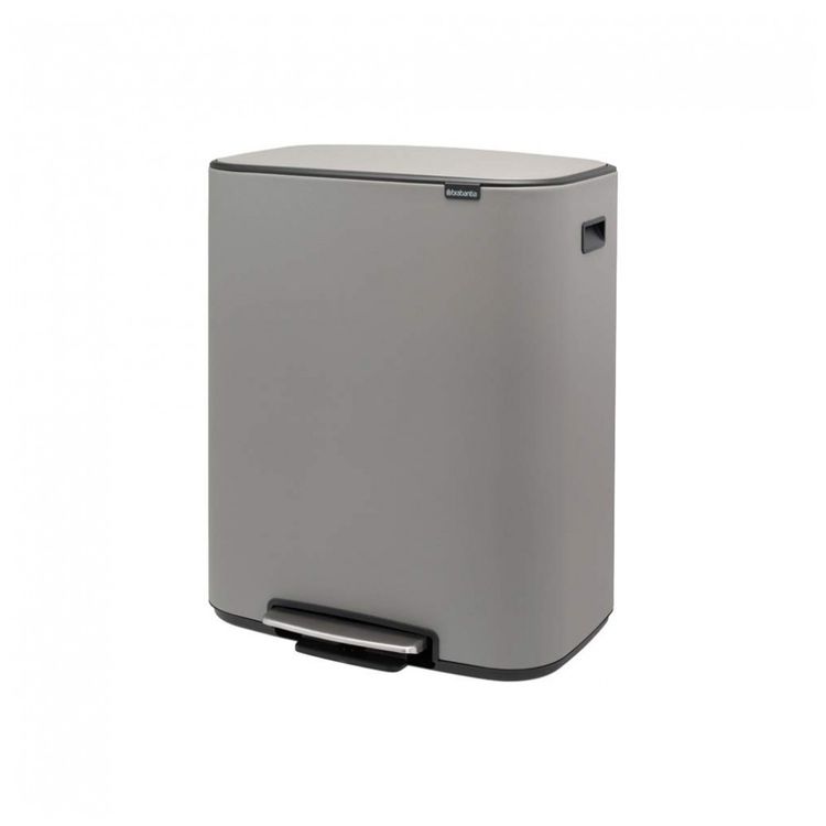 Lixeira-para-Cozinha-60-Litros-com-Pedal-Brabantia-Cinza-foto-1