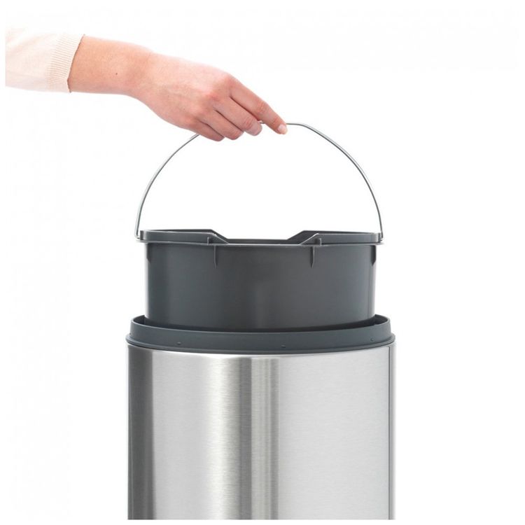 Lixeira-para-Cozinha-30-Litros-com-Toque-Suave-e-Tampa-foto-3