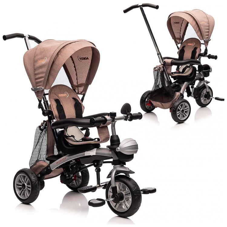 Triciclo-Infantil-6-em-1-com-Alca-Ajustavel-e-Assento-foto-0