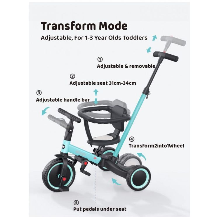 Triciclo-Infantil-5-em-1-com-Alca-para-os-Pais-Protetor-de-foto-3