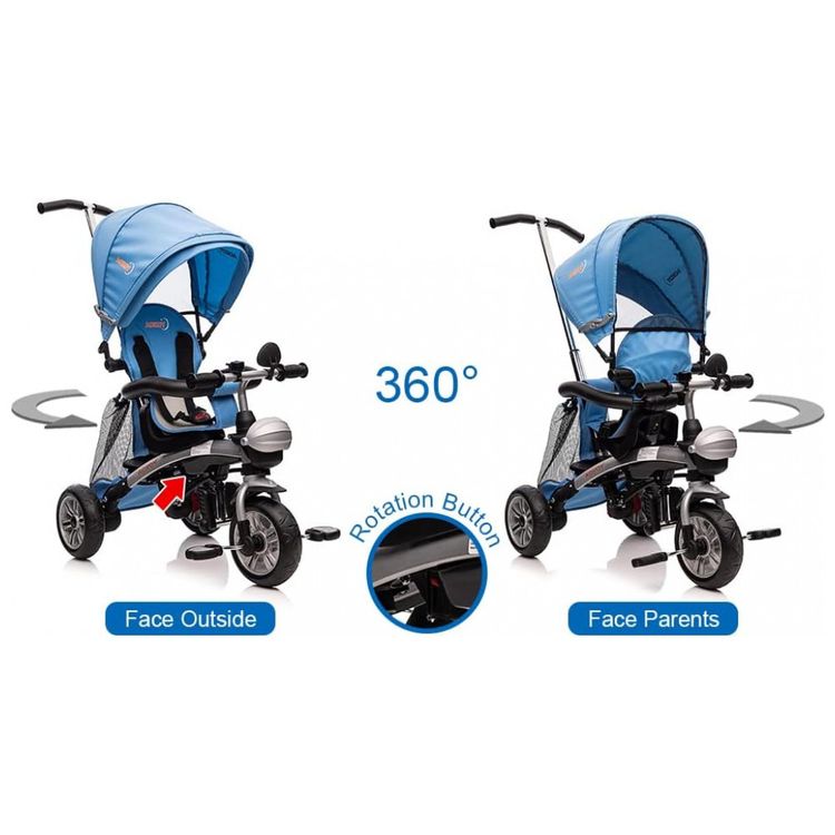 Triciclo-Infantil-6-em-1-com-Alca-Ajustavel-e-Assento-foto-3
