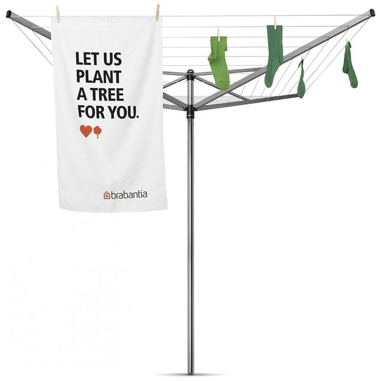 Varal-de-Secador-Rotativo-de-Solo-Aco-Brabantia-foto-4