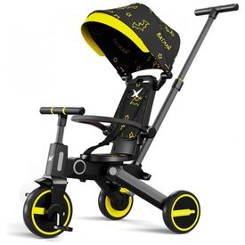 Triciclo-Infantil-com-Cesta-Mochila-de-Viagem-e-Bolsa-para-foto-0