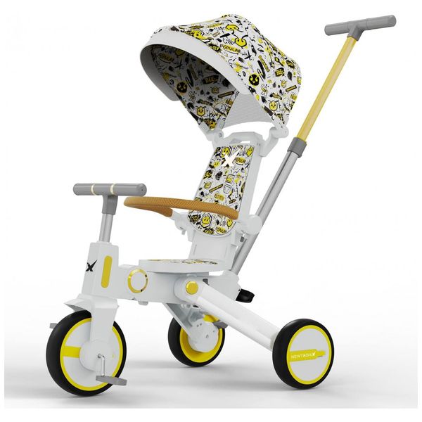 Triciclo-Infantil-com-Cesta-Mochila-de-Viagem-e-Bolsa-para-foto-0