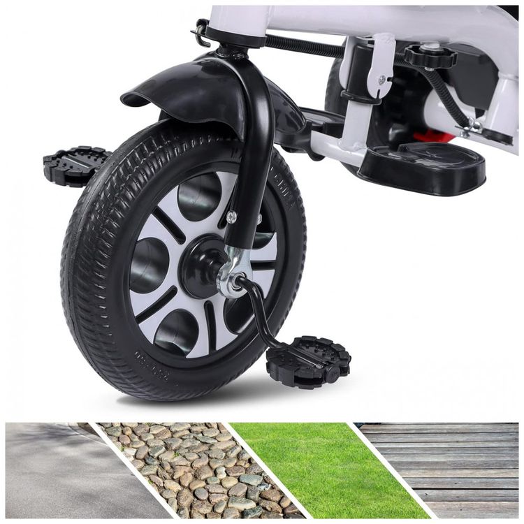 Triciclo-Infantil-6-em-1-com-Guarda-Copo-Assento-Giratorio-foto-4