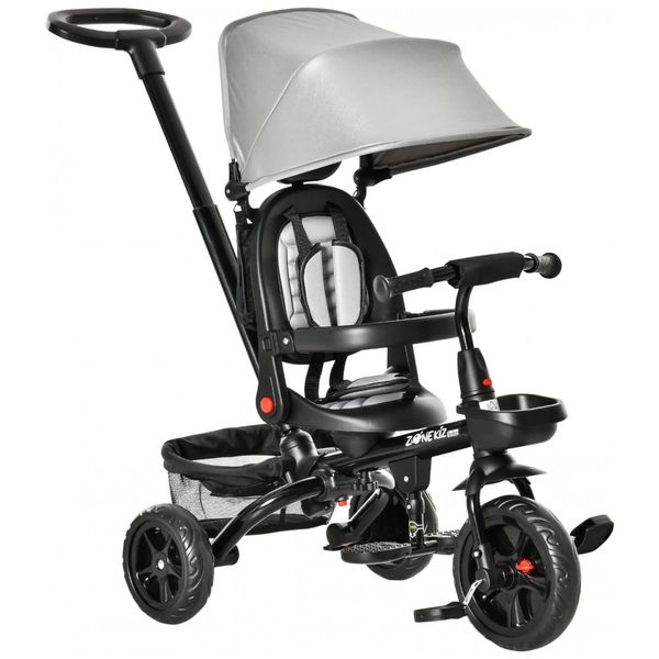 Triciclo-Infantil-4-em-1-com-Angulo-Reversivel-Assento-foto-0