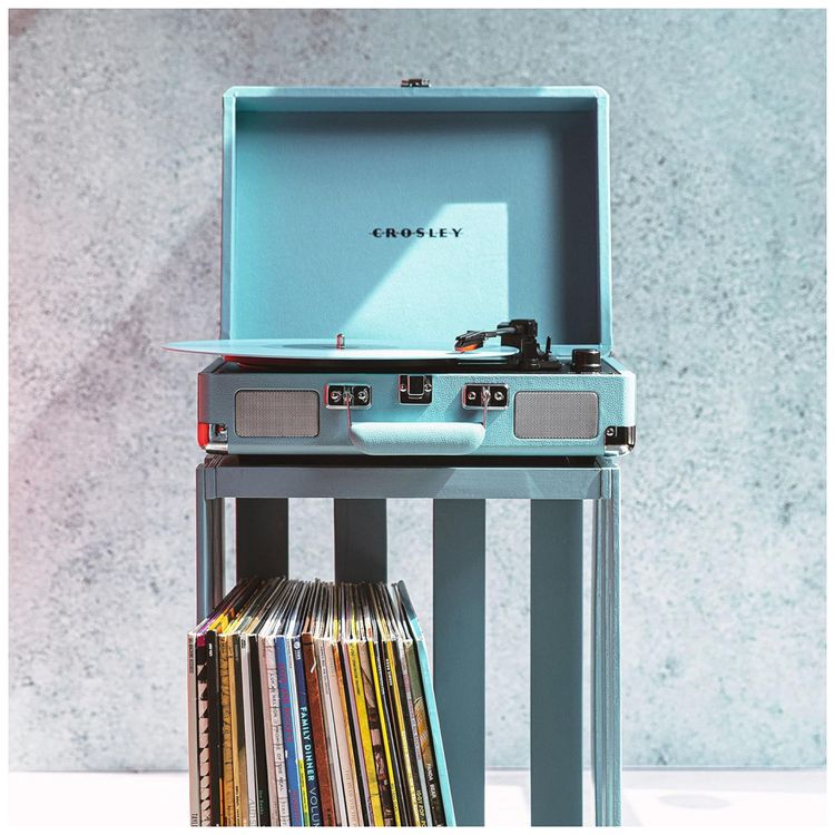 Toca-Discos-Vintage-com-3-Velocidades-Bluetooth-e-Alto-foto-1