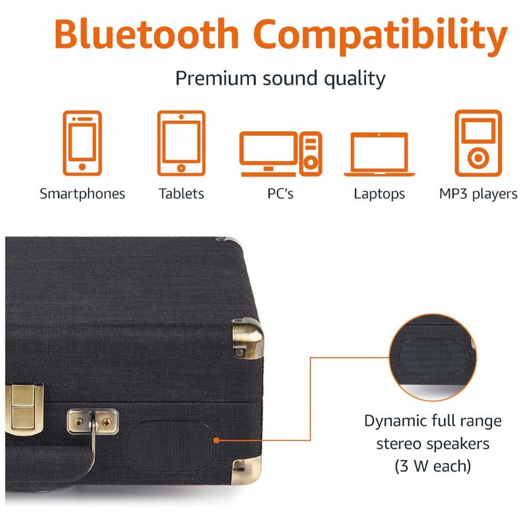 Toca-Discos-Retro-com-Alto-Falantes-Integrados-e-Bluetooth-foto-3