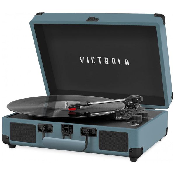 Toca-Discos-Vintage-com-3-Velocidades-Bluetooth-Alto-foto-0