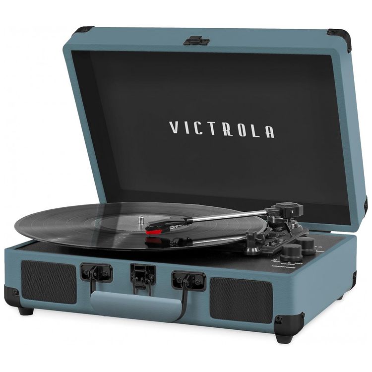 Toca-Discos-Vintage-com-3-Velocidades-Bluetooth-Alto-foto-0