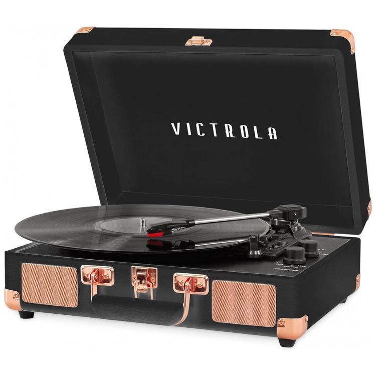 Toca-Discos-Vintage-com-3-Velocidades-Bluetooth-Alto-foto-0
