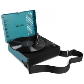 Toca-Discos-Recarregavel-Portatil-com-Bluetooth-e-Alto-foto-0