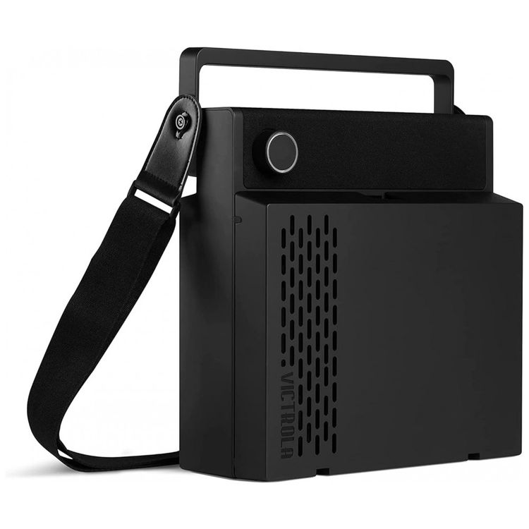Toca-Discos-Recarregavel-Portatil-com-Bluetooth-e-Alto-foto-5