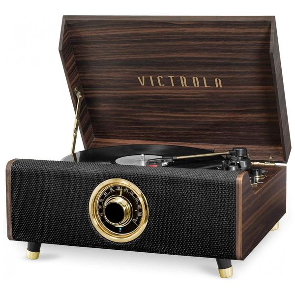Toca-Discos-4-em-1-com-Bluetooth-3-Velocidades-e-Radio-FM-foto-0