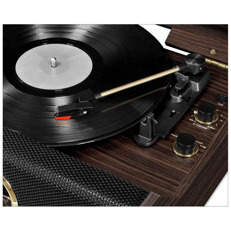 Toca-Discos-4-em-1-com-Bluetooth-3-Velocidades-e-Radio-FM-foto-2
