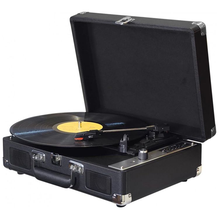 Toca-Discos-com-Alto-Falantes-Estereo-Integrados-Bluetooth-foto-0