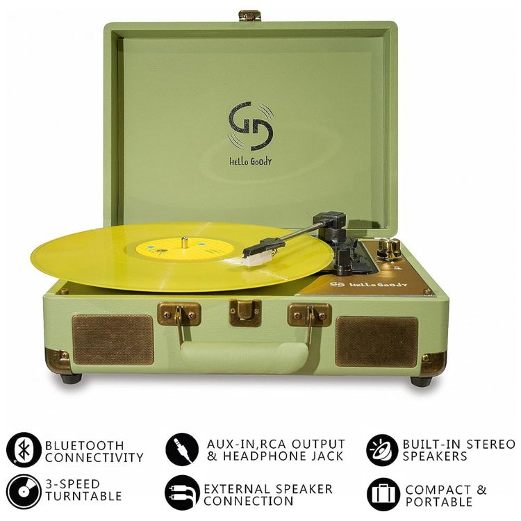 Toca-Discos-Portatil-com-Alto-Falantes-Estereo-AUX-e-3-foto-1
