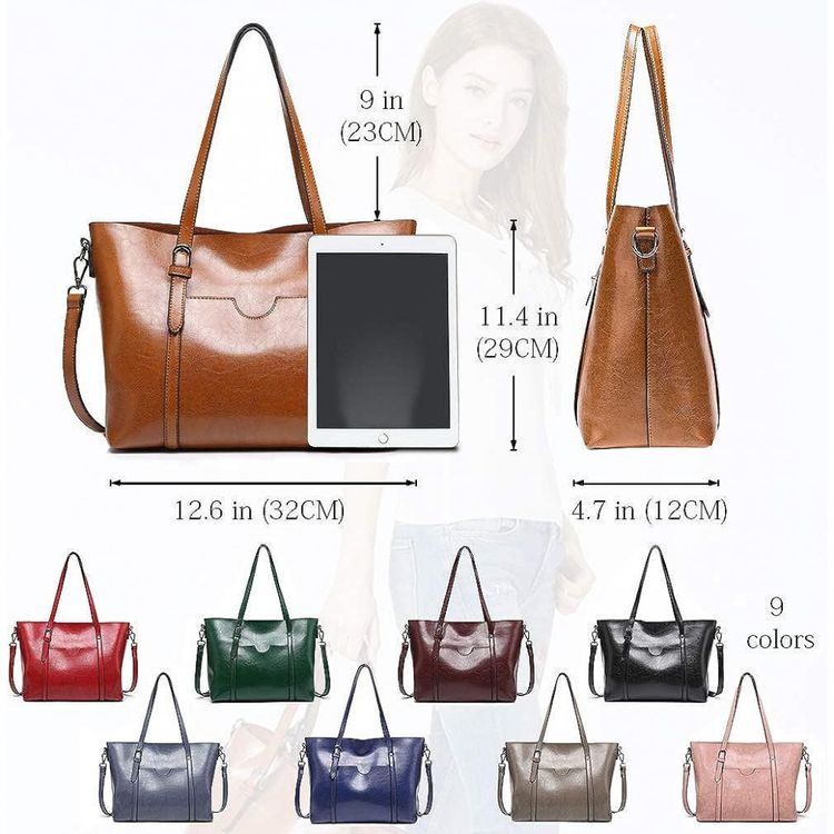 Bolsas-e-bolsas-femininas-de-couro-Sacolas-com-alca-superior-foto-2