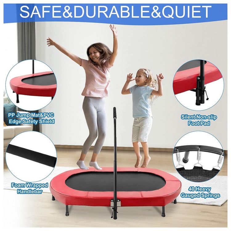 Aceshin-Cama-Elastica-Infantil-com-Corrimao-Ajustavel-para-foto-2