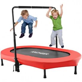 Cama-Elastica-Infantil-com-Corrimao-Ajustavel-para-ate-100-foto-0