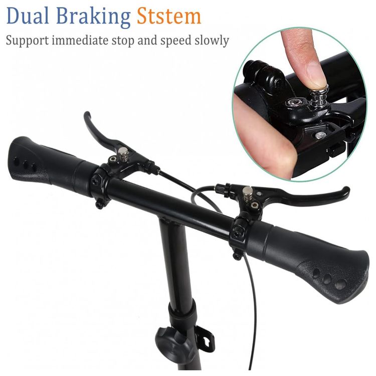 Scooter-medico-deluxe-com-andador-de-joelho-direcionavel-foto-4