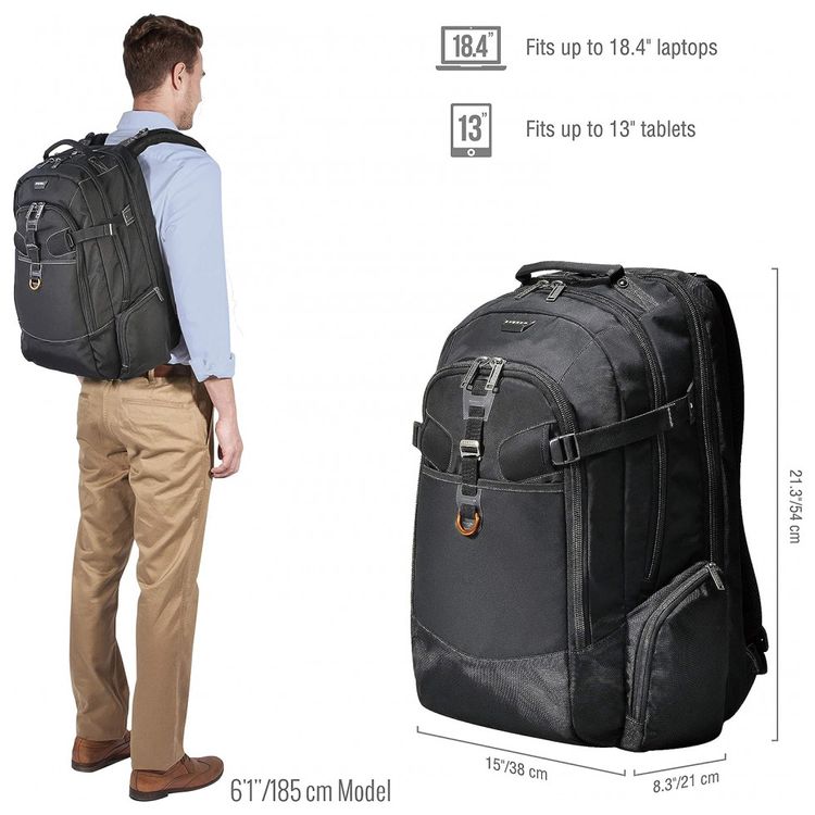Mochila-para-Laptop-EVERKI-EKP120-Preto-foto-3