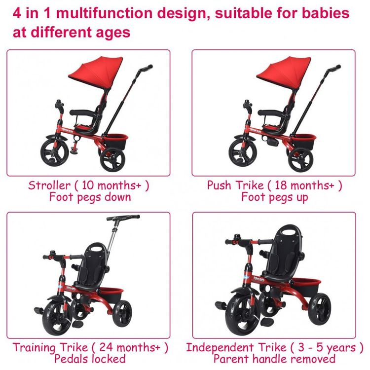Triciclo-Infantil-para-Passeio-com-Assento-Ajustavel-4-foto-1