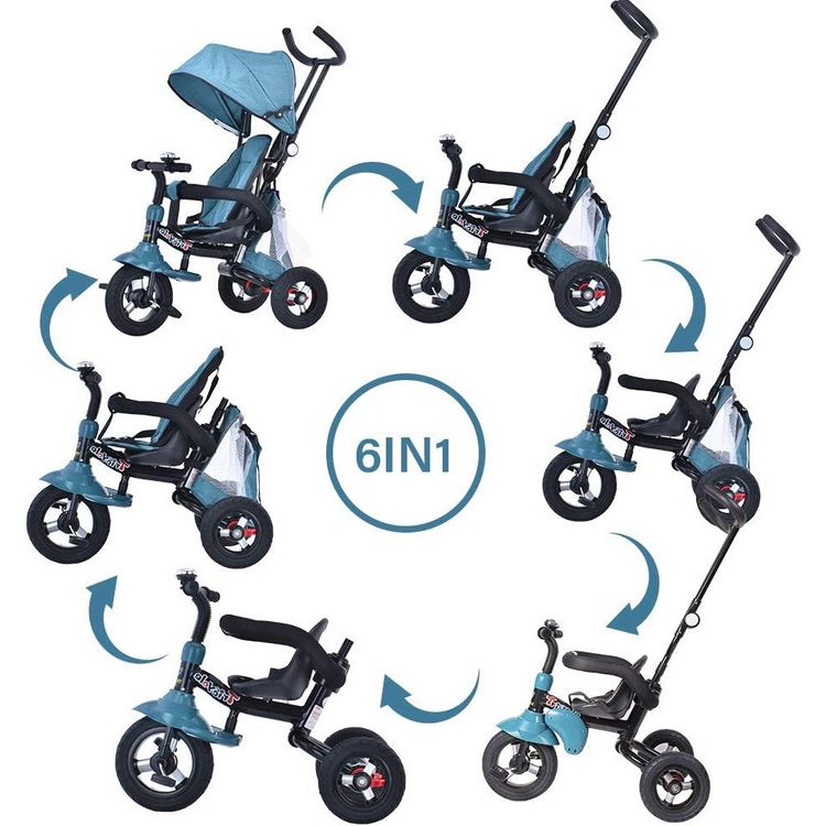Triciclo-Infantil-para-Passeio-com-Assento-Ajustavel-6-foto-2