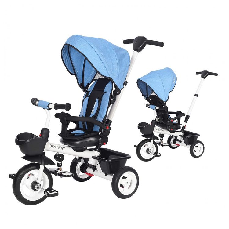 Triciclo-Infantil-para-Passeio-BOOWAY-com-Assento-Ajustavel-foto-0