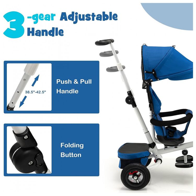 Costzon-8808-Triciclo-Infantil-para-Passeio-com-Assento-foto-2