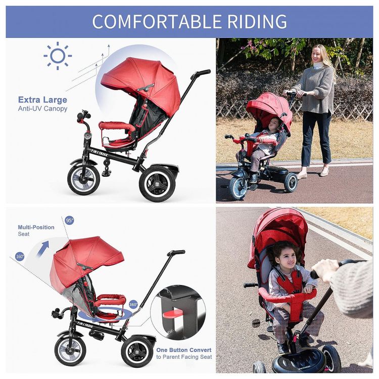 Triciclo-Infantil-para-Passeio-com-Assento-Ajustavel-8-foto-2
