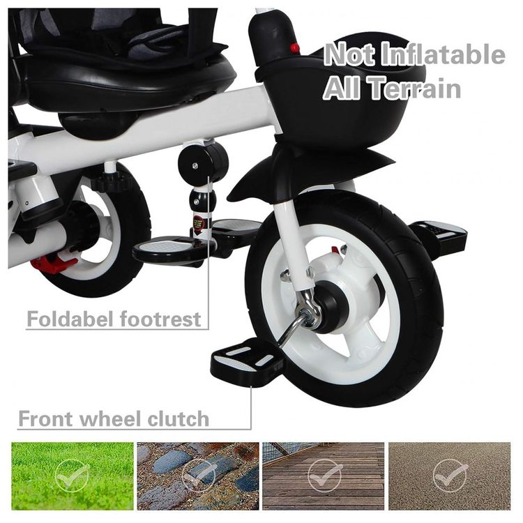 Triciclo-Infantil-para-Passeio-BOOWAY-com-Assento-Ajustavel-foto-4