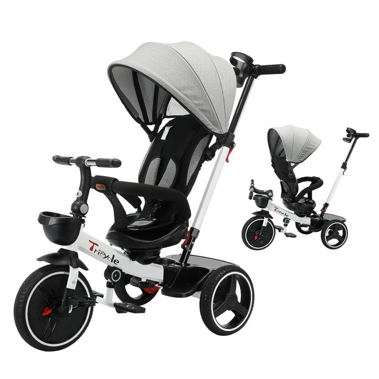 UBRAVOO-T018D-Triciclo-Infantil-para-Passeio-com-Assento-foto-0