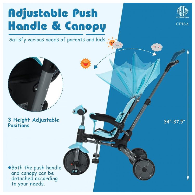Triciclo-Infantil-para-Passeio-com-Assento-Ajustavel-6-foto-3